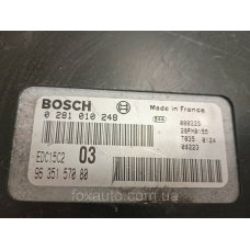 Блок Управление Двигателем Peugeot 0281010248