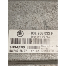 Блок Управления двигателем Skoda Fabia Европа Оригинал 03E906033F
