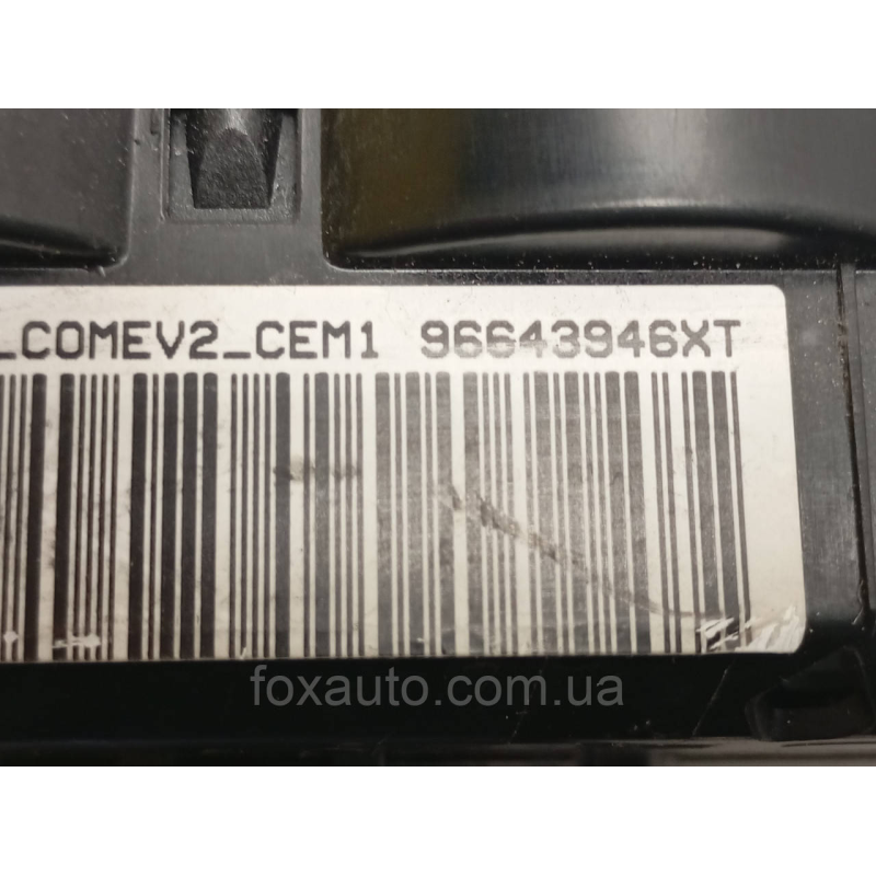 Переключатель Поворота Peugeot Citroen Европа Оригинал 96643946XT