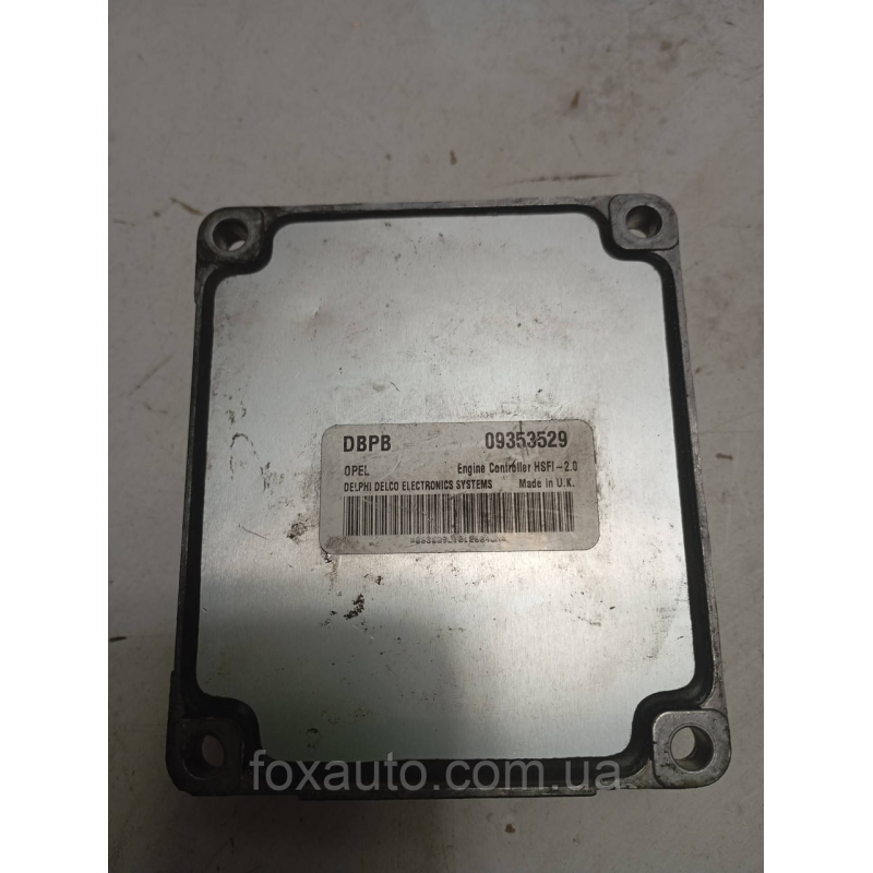 Блок керування двигуном Opel  Vectra оригінал 09353529